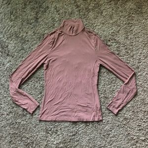 SHEIN High Neck Solid Fitted Tee